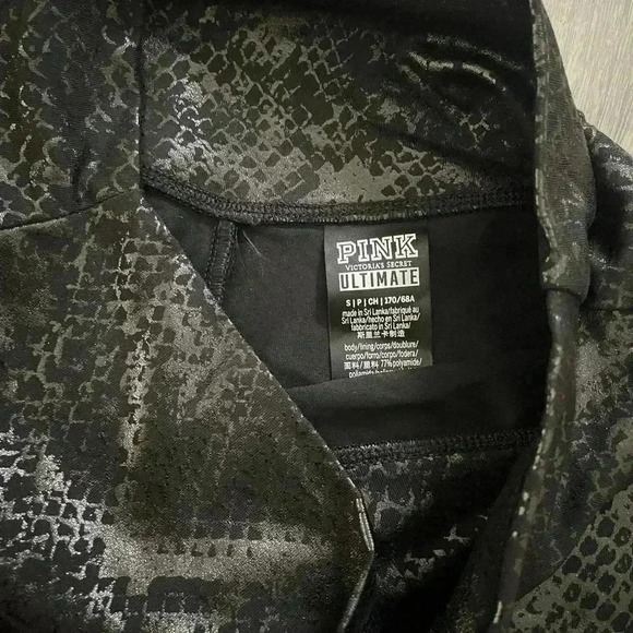 PINK Blacksnake print bike shorts S - Picture 2 of 5